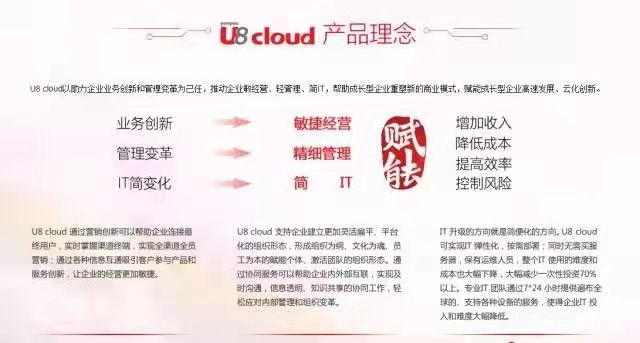 用友云U8Cloud，企業(yè)數(shù)字化智能ERP